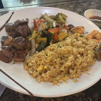 Tokyo Garden - NY steak teppanyaki. With fried rice and veggies - Sushi Bars Near Me - Visalia, California Tokyo Garden - NY steak teppanyaki. With fried rice and veggies - Sushi Bars Near Me - Visalia, California