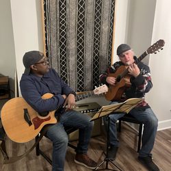 SF Guitar Academy - Critiquing a composition before a performance...