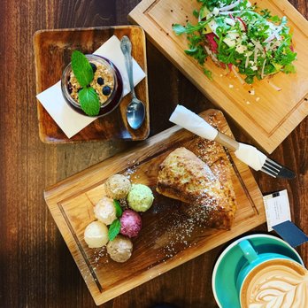 Public Square - Vegan chia seed pudding, scone and butter flight, and avocado toast. - Coffee & Tea Near Me - La Mesa, California Public Square - Vegan chia seed pudding, scone and butter flight, and avocado toast. - Coffee & Tea Near Me - La Mesa, California