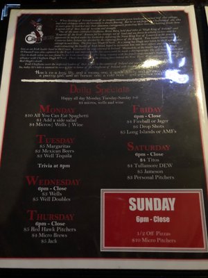 Menu photo 3 The Chieftain Seattle, WA Menu photo 3 The Chieftain Seattle, WA