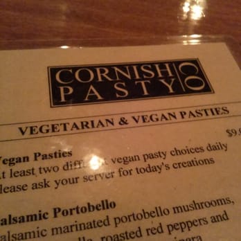 Cornish Pasty - They have 12 different vegan and vegetarian options!! - British Near Me - Las Vegas, Nevada