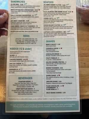 Menu photo 5 Cabana & Co Johns Island, SC Menu photo 5 Cabana & Co Johns Island, SC