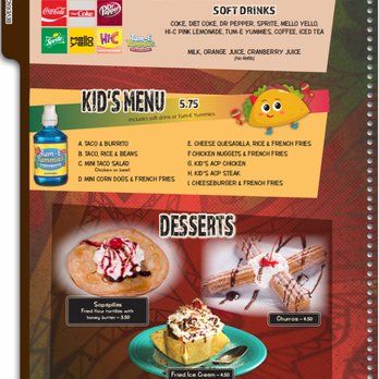El Sinaloense - Kids Menu - Mexican Near Me - Moneta, Virginia El Sinaloense - Kids Menu - Mexican Near Me - Moneta, Virginia