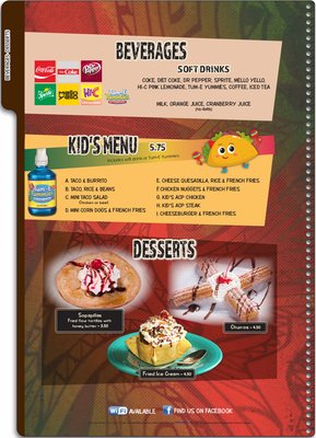 Menu photo 1 El Sinaloense Moneta, VA Menu photo 1 El Sinaloense Moneta, VA