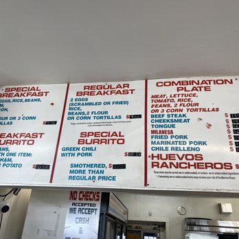 El Taco De Mexico - Menu 7/4/2023 - Mexican Near Me - Denver, Colorado