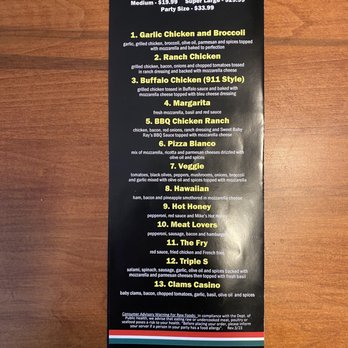 Frankie’s Pizza - Menu 11/30/23 - Chicken Wings Near Me - Longmeadow, Massachusetts Frankie’s Pizza - Menu 11/30/23 - Chicken Wings Near Me - Longmeadow, Massachusetts