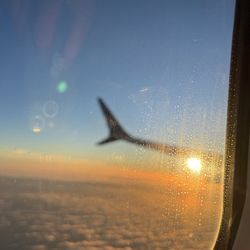 United Airlines - Beautiful sunset