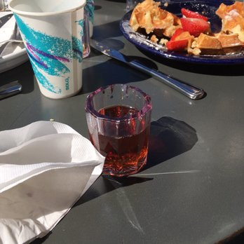 Cafe Borrone - $2 for the extra 2oz of syrup!! You gotta be kidding me! - Breakfast & Brunch Near Me - Menlo Park, California