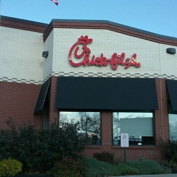 Chick-fil-A - Photo of the outside from the street - Fast Food Near Me - Trevose, Pennsylvania