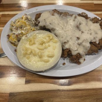 Shorty Small’s - Country Fried Steak, loaded mashed potatoes, and Mac & cheese. - Barbeque Near Me - Beebe, Arkansas Shorty Small’s - Country Fried Steak, loaded mashed potatoes, and Mac & cheese. - Barbeque Near Me - Beebe, Arkansas