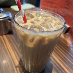 Biscoff iced latte