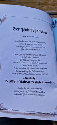 Menu photo 1 Palmscher Bau Esslingen, BW