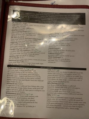 Menu photo 8 Spotted Dog Carrboro, NC