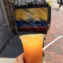 A small orange juice