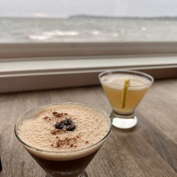 Bay Breeze Restaurant & Bar - Espresso martini & corpse reviver cocktail - Cocktail Bars Near Me - Blaine, Washington Bay Breeze Restaurant & Bar - Espresso martini & corpse reviver cocktail - Cocktail Bars Near Me - Blaine, Washington