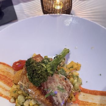 Osso & Kristalla - Salmon - Italian Near Me - Houston, Texas Osso & Kristalla - Salmon - Italian Near Me - Houston, Texas