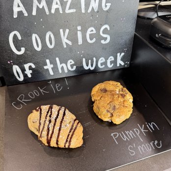 Half Baked Goodness - Cypress South - Cookies of the Week 09.15.2025 (Pumpkin Smores & Crookie) - Desserts Near Me - Cypress, Texas Half Baked Goodness - Cypress South - Cookies of the Week 09.15.2025 (Pumpkin Smores & Crookie) - Desserts Near Me - Cypress, Texas