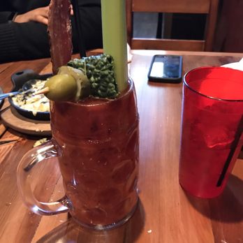 The Eagle Louisville - Biggest Bloody Mary I've ever had with a slice of bacon. - Southern Near Me - Louisville, Kentucky The Eagle Louisville - Biggest Bloody Mary I've ever had with a slice of bacon. - Southern Near Me - Louisville, Kentucky