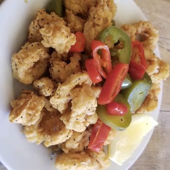 Bin 14 - Crispy Calamari $12 yumm - Wine Bars Near Me - Hoboken, New Jersey