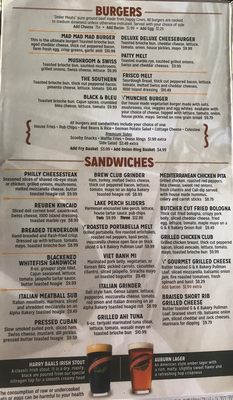 Menu photo 5 Mad Anthony's Auburn Tap Room Auburn, IN Menu photo 5 Mad Anthony's Auburn Tap Room Auburn, IN
