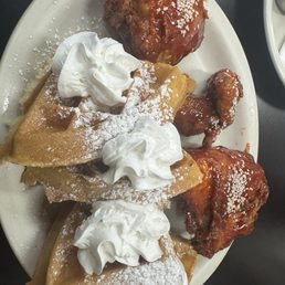 Korean Fried Chicken & Waffle Korean Fried Chicken & Waffle