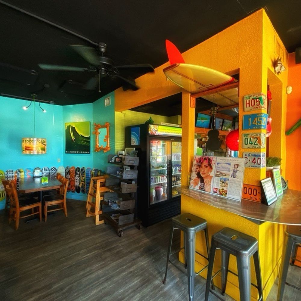 Green Room Cafe - Inside the Green Room Café - Bars Near Me - Cocoa Beach, Florida