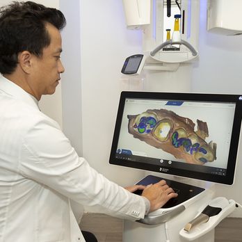 Michael Diep DDS - Irvine Dental Studio - Dr. Diep designing a crown - General Dentistry Near Me - Irvine, California Michael Diep DDS - Irvine Dental Studio - Dr. Diep designing a crown - General Dentistry Near Me - Irvine, California