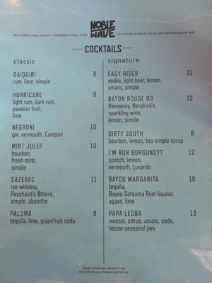 Menu photo 5 Noble Wave Salem, OR Menu photo 5 Noble Wave Salem, OR