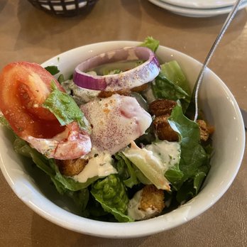 Bull Creek Cafe & Grill - Side Salad with our Meal - American Near Me - Rosenberg, Texas