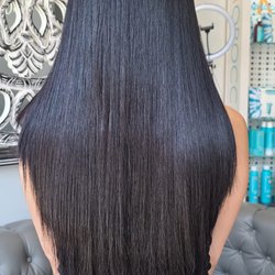 Cezanne keratin smoothing treatment for silky smooth and anti-frizz hair results at GOING IN STYLE hair salon