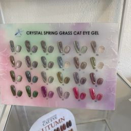 Nail color options Nail color options