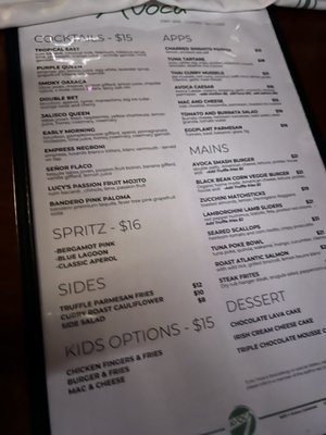 Menu photo 3 Avoca New York, NY Menu photo 3 Avoca New York, NY
