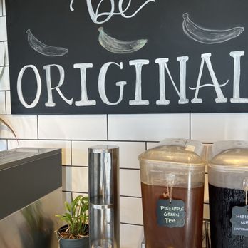 Original ChopShop - Choice of 4 flavored iced tea... let's be original - Salad Near Me - Dallas, Texas Original ChopShop - Choice of 4 flavored iced tea... let's be original - Salad Near Me - Dallas, Texas