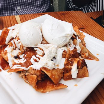 La Contenta Les - The Chilaquiles- delicious! - Mexican Near Me - New York, New York La Contenta Les - The Chilaquiles- delicious! - Mexican Near Me - New York, New York