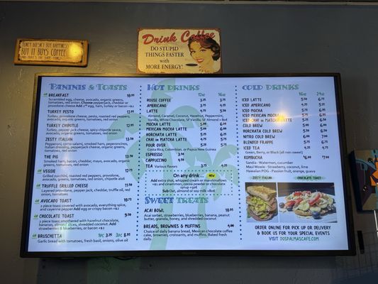 Menu photo 1 Dos Palmas Cafe San Diego, CA