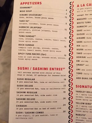 Menu photo 6 Kawaii Tori Sushi Yardley, PA