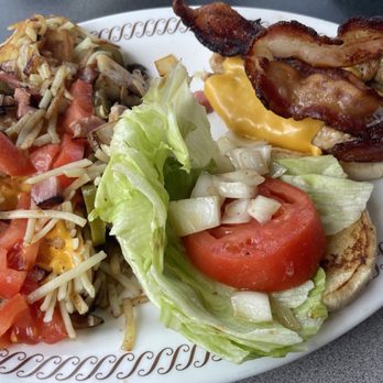 Waffle House - Chicken deluxe sandwich. One of the best I have had anywhere in a long time. Had the waffles house sauce on it. Awesome! - Breakfast & Brunch Near Me - Fayetteville, North Carolina