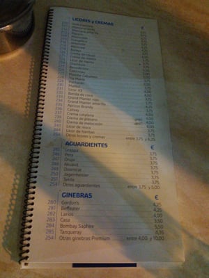 Menu photo 2 La Coronela Puerto de la Cruz, TF Menu photo 2 La Coronela Puerto de la Cruz, TF