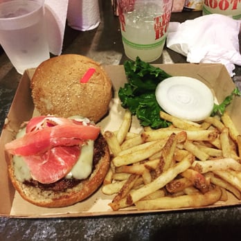 Twisted Root Burger - I had Sexy Hawaiian with Kangaroo Meat & a Watermelon Lemonade. 1 word: HEAVEN - Burgers Near Me - Dallas, Texas