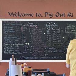 Pig Out BBQ - Menu