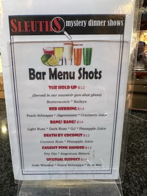 Sleuths Mystery Dinner Shows by null