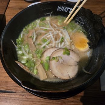 What's Up Men - Options for everyone in our family- vegan, no spice and extra. Service is fast and efficient and still friendly!! - Ramen Near Me - Fullerton, California What's Up Men - Options for everyone in our family- vegan, no spice and extra. Service is fast and efficient and still friendly!! - Ramen Near Me - Fullerton, California