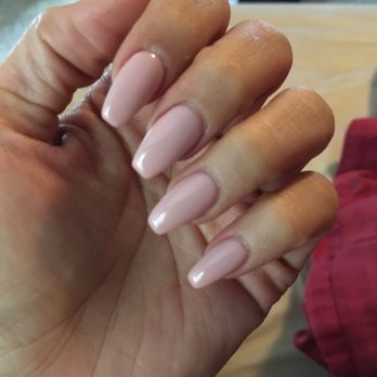 Pearl Nails - By Katie. This pale pink is everything! - Nail Salons Near Me - Rosemead, California