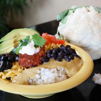 Cafe Yumm! - Old Mill District - Yumm! Bowl, sub cauliflower rice - Cafes Near Me - Bend, Oregon Cafe Yumm! - Old Mill District - Yumm! Bowl, sub cauliflower rice - Cafes Near Me - Bend, Oregon