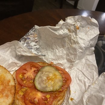 Alex's Restaurant - No burger. I ordered one - Burgers Near Me - McHenry, Illinois