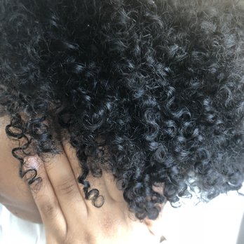 Sheldeez Beauty Salon - Wash & go curl pattern before visit. - Hair Stylists Near Me - Sterling, Virginia Sheldeez Beauty Salon - Wash & go curl pattern before visit. - Hair Stylists Near Me - Sterling, Virginia