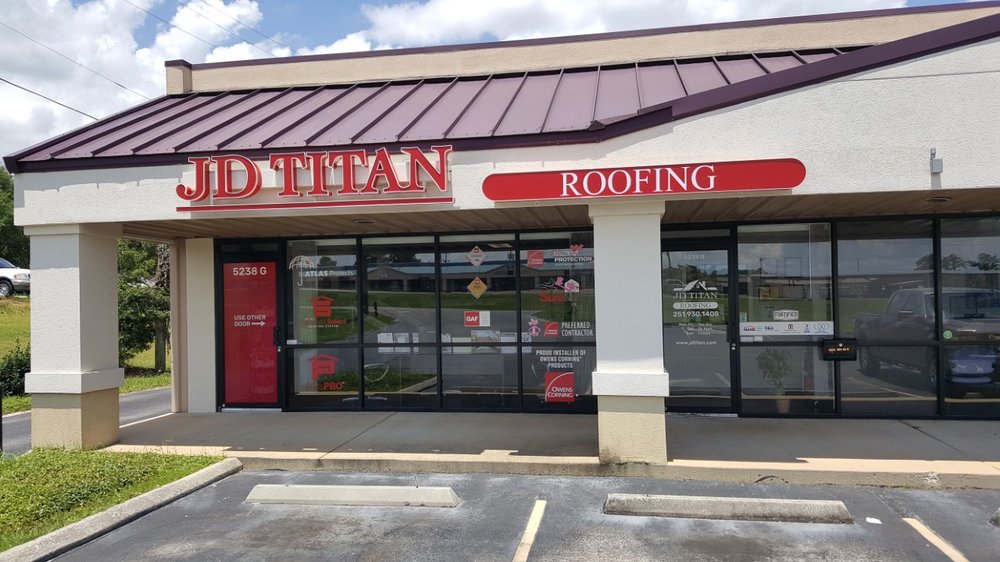 Slide of JD Titan Roofing of Mobile