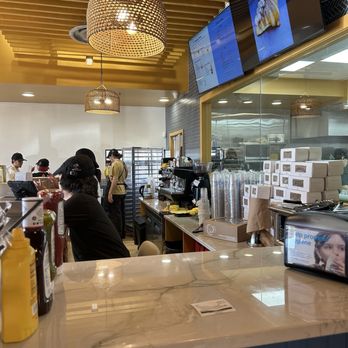 Paris Croisserie - Check out counter. I love that you can get a glimpse of the baking process in the back. - Cafes Near Me - Lubbock, Texas Paris Croisserie - Check out counter. I love that you can get a glimpse of the baking process in the back. - Cafes Near Me - Lubbock, Texas