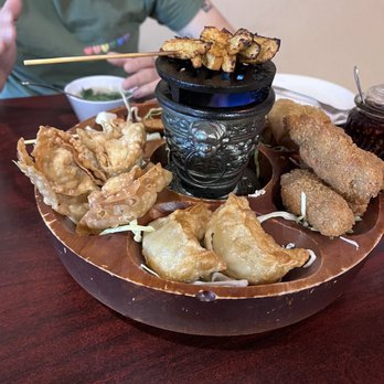 Teapot Vegetarian House - Appetizer Sampler - Vegan Near Me - Redmond, Washington Teapot Vegetarian House - Appetizer Sampler - Vegan Near Me - Redmond, Washington