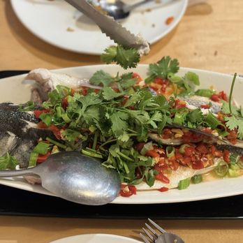 Peter Chang - Steamed Whole Bronzino - Szechuan Near Me - Columbia, Maryland